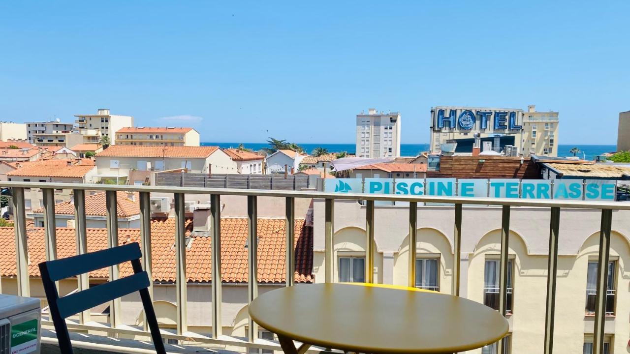 קאנט אן רוסיון "Zen" 100M De La Plage Avec Parking, Vue Mer Et Vue Montagne מראה חיצוני תמונה